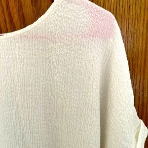 Blu Pepper White Babydoll Blouse